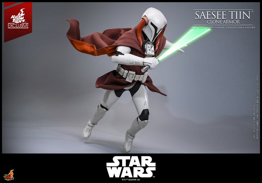 Star Wars: The Clone Wars Television Masterpiece Figura 1/6 Saesee Tiin (Clone Armor) (Hot Toys Exclusive) 32 cm