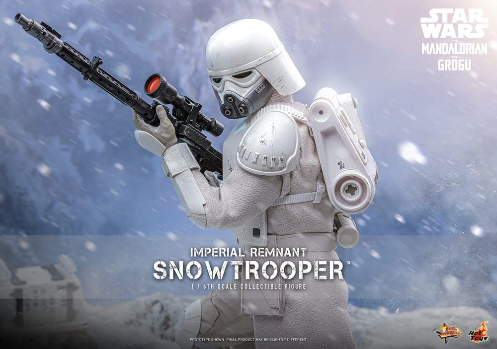 Star Wars: The Mandalorian & Grogu Movie Masterpiece Figura 1/6 Imperial Remnant Snowtrooper 30 cm
