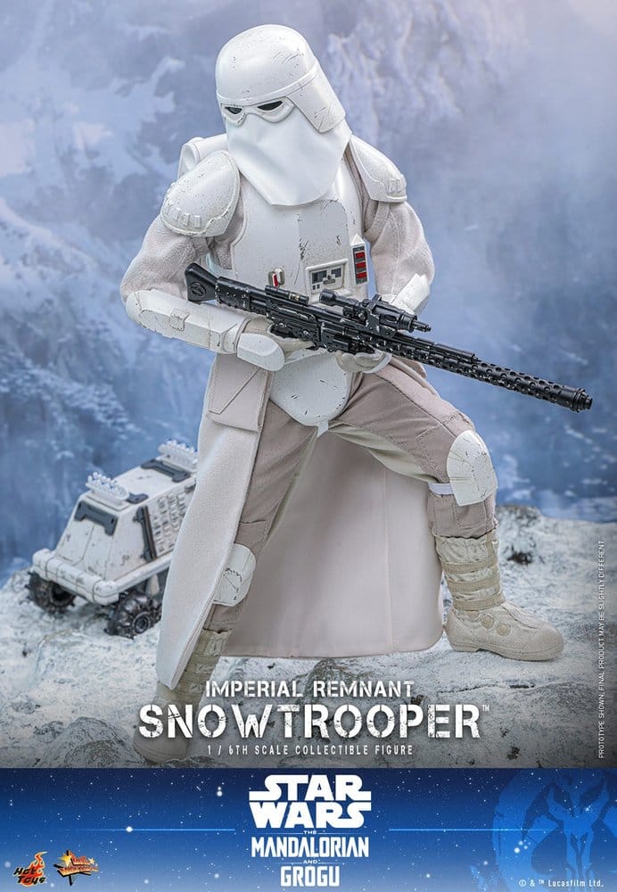 Star Wars: The Mandalorian & Grogu Movie Masterpiece Figura 1/6 Imperial Remnant Snowtrooper 30 cm