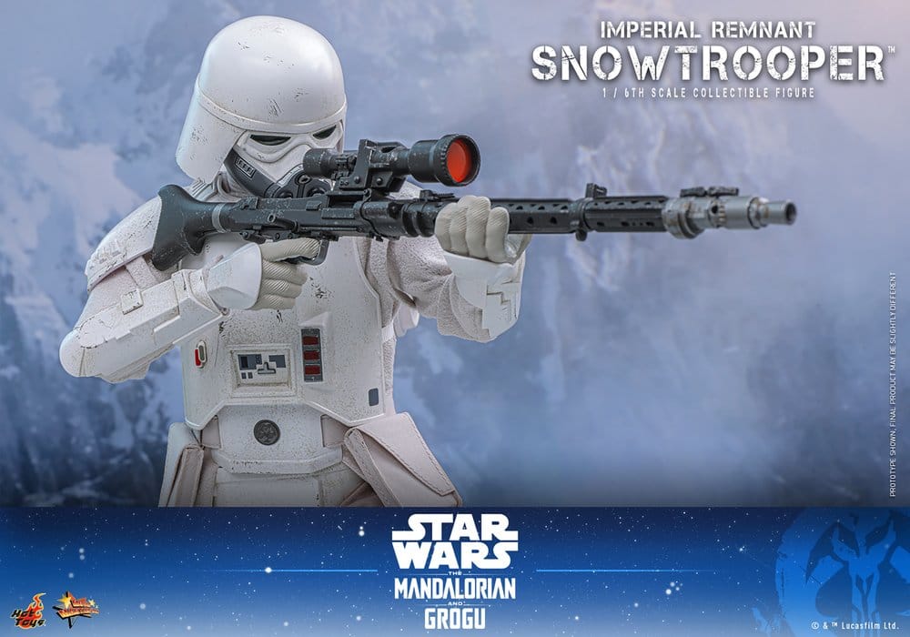 Star Wars: The Mandalorian & Grogu Movie Masterpiece Figura 1/6 Imperial Remnant Snowtrooper 30 cm