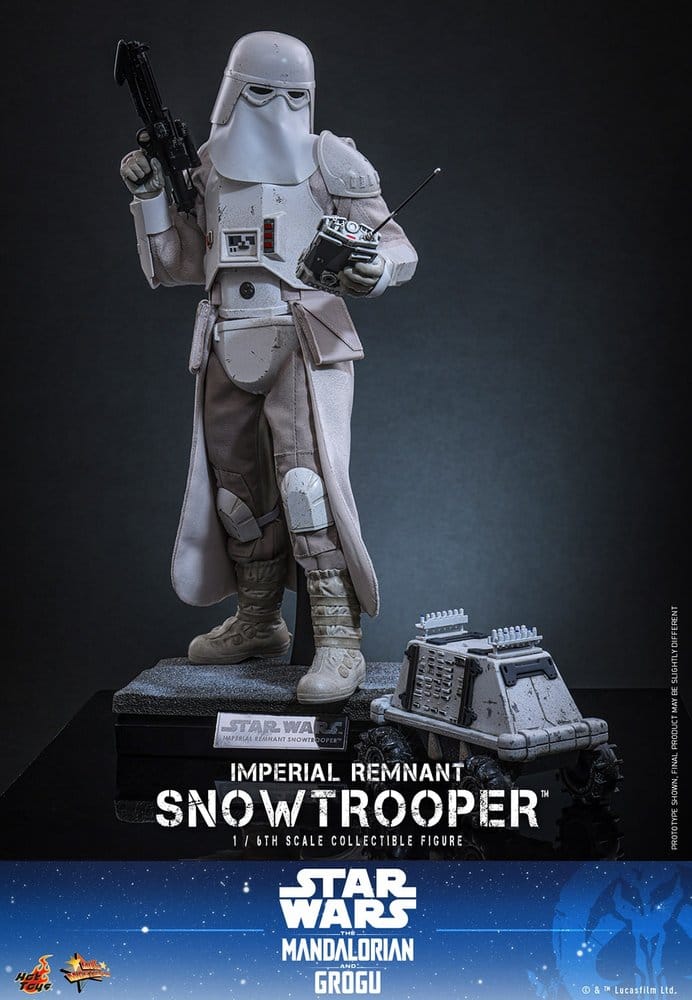 Star Wars: The Mandalorian & Grogu Movie Masterpiece Figura 1/6 Imperial Remnant Snowtrooper 30 cm