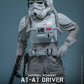 Star Wars Movie Masterpiece Figura 1/6 Imperial Remnant AT-AT Driver 30 cm