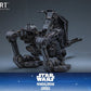 Star Wars: The Mandalorian & Grogu Movie Masterpiece Set de Figuras 1/6 Imperial Remnant AT-RT Driver & AT-RT 60 cm