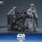 Star Wars: The Mandalorian & Grogu Movie Masterpiece Set de Figuras 1/6 Imperial Remnant AT-RT Driver & AT-RT 60 cm