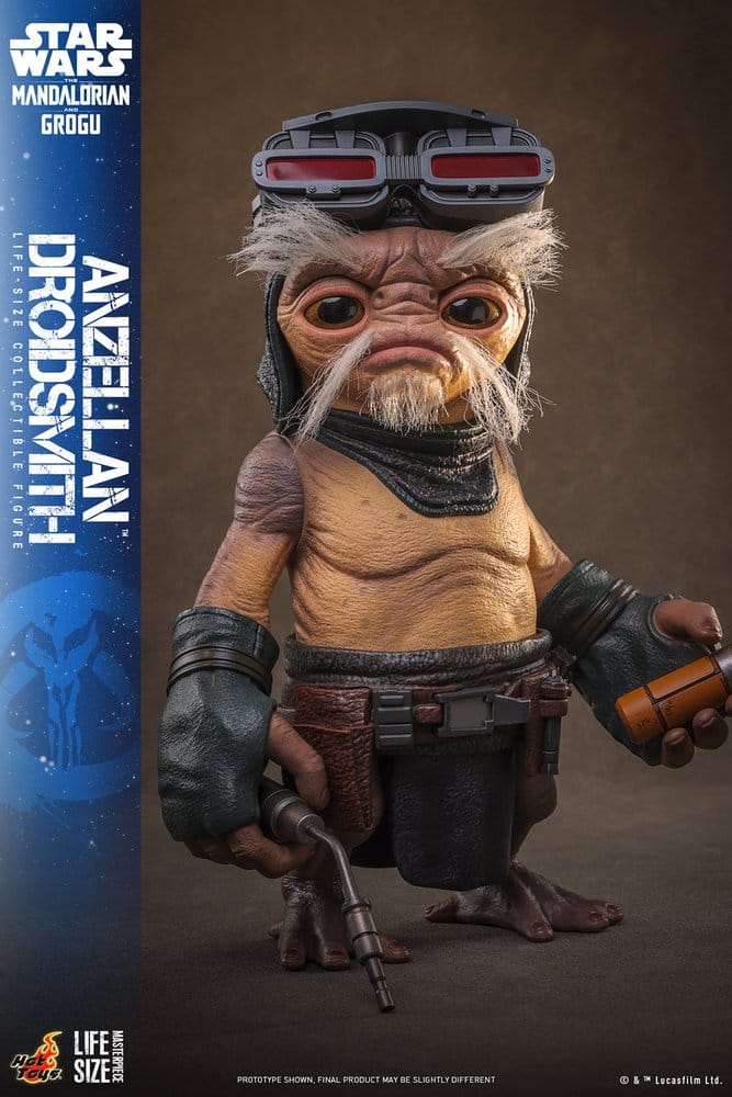 Star Wars: The Mandalorian & Grogu Figura a escala real Anzellan Droidsmith 27 cm