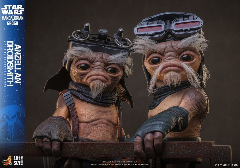 Star Wars: The Mandalorian & Grogu Figura a escala real Anzellan Droidsmith 27 cm