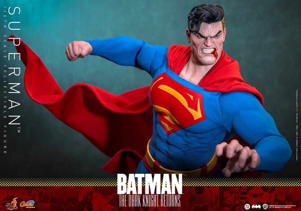 Batman: The Dark Knight Returns Figura Comic Masterpiece 1/6 Superman 34 cm