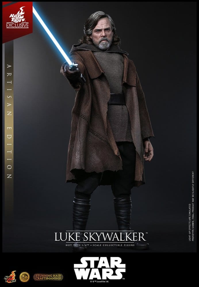 Star Wars: Los Últimos Jedi Movie Masterpiece Figura 1/6 Luke Skywalker (Artisan Edition) 29 cm