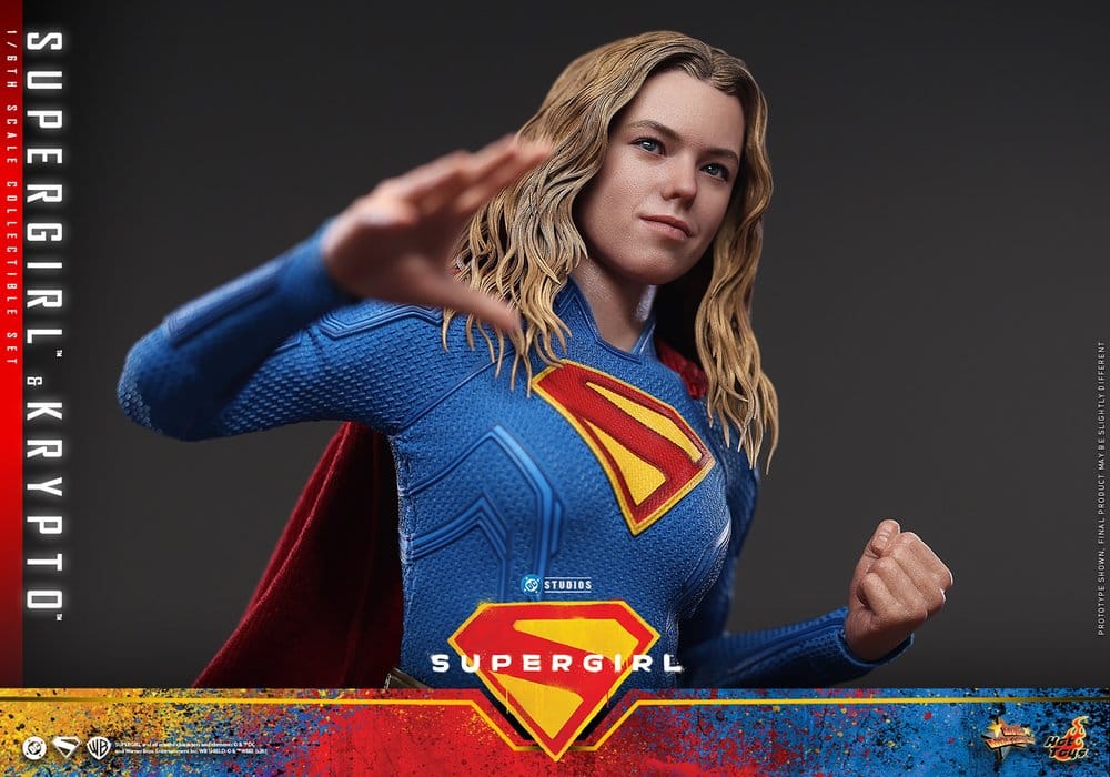 DC Comics Movie Masterpiece Set de Figuras Supergirl & Krypto 28 cm