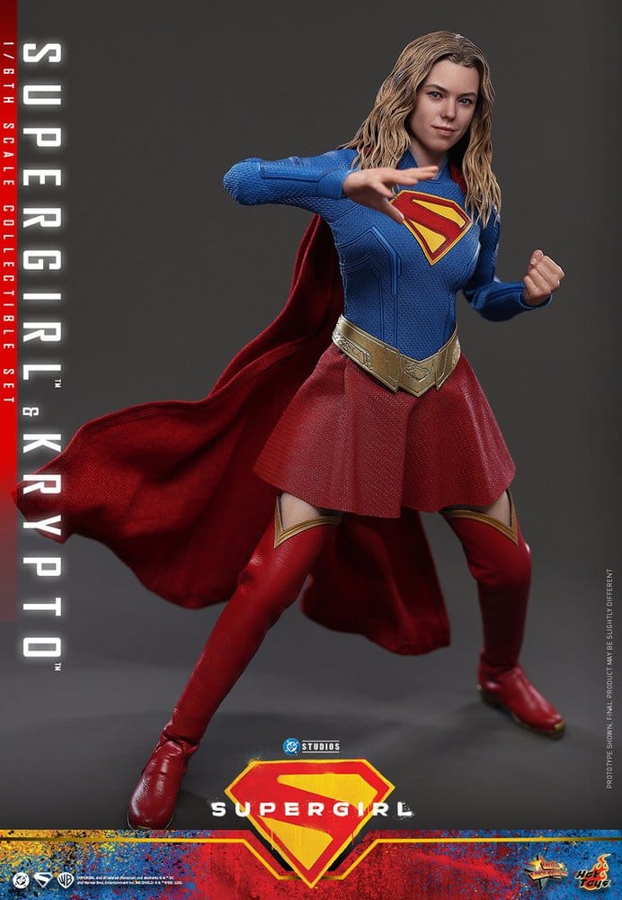 DC Comics Movie Masterpiece Set de Figuras Supergirl & Krypto 28 cm