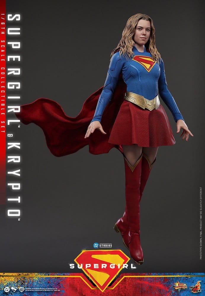 DC Comics Movie Masterpiece Set de Figuras Supergirl & Krypto 28 cm