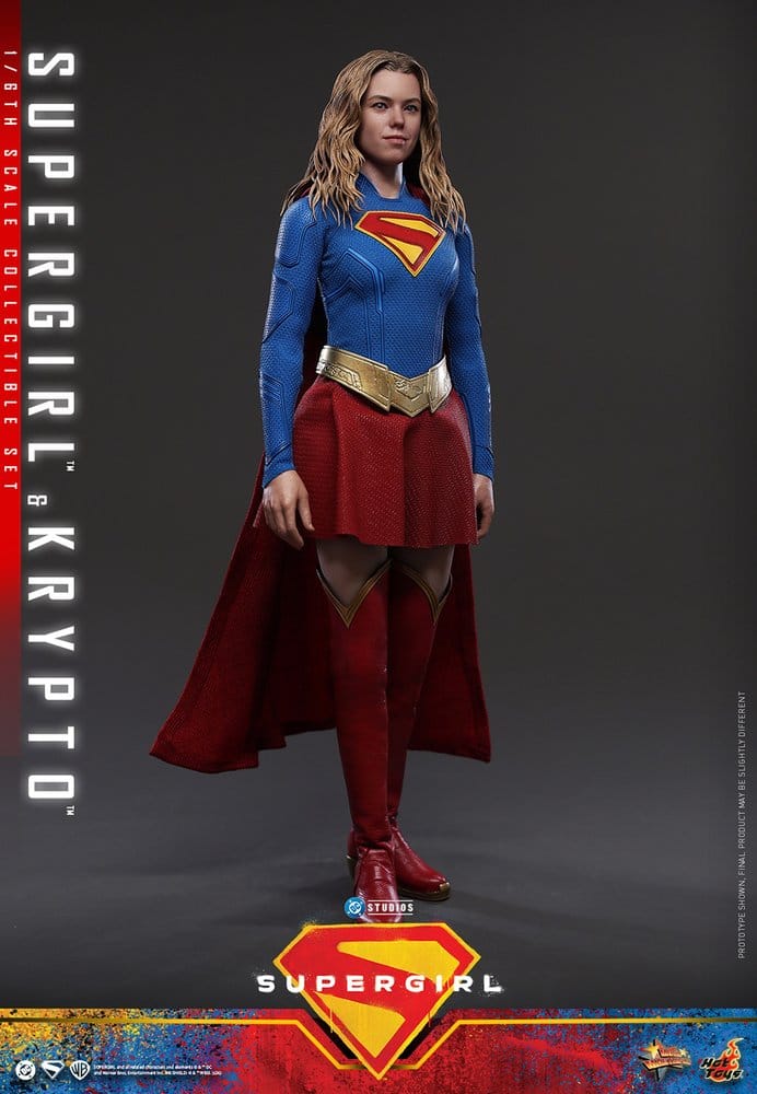 DC Comics Movie Masterpiece Set de Figuras Supergirl & Krypto 28 cm