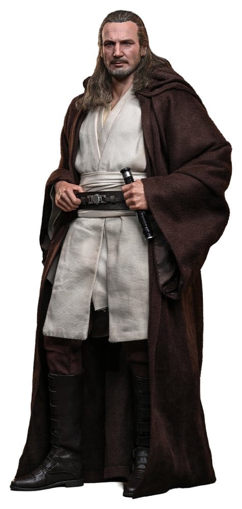 Star Wars: La Amenaza Fantasma Movie Masterpiece Figura 1/6 Qui-Gon Jinn (Artisan Edition) Hot Toys Exclusive 32 cm