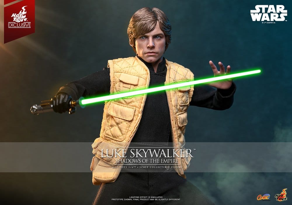 Star Wars Comic Masterpiece Figura 1/6 Luke Skywalker (Shadows Of The Empire) (Hot Toys Exclusive) 28 cm