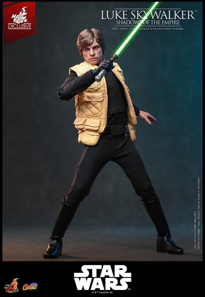 Star Wars Comic Masterpiece Figura 1/6 Luke Skywalker (Shadows Of The Empire) (Hot Toys Exclusive) 28 cm
