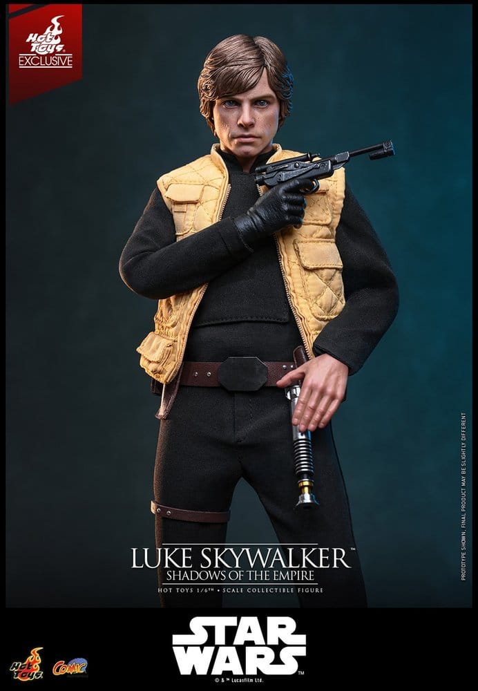 Star Wars Comic Masterpiece Figura 1/6 Luke Skywalker (Shadows Of The Empire) (Hot Toys Exclusive) 28 cm
