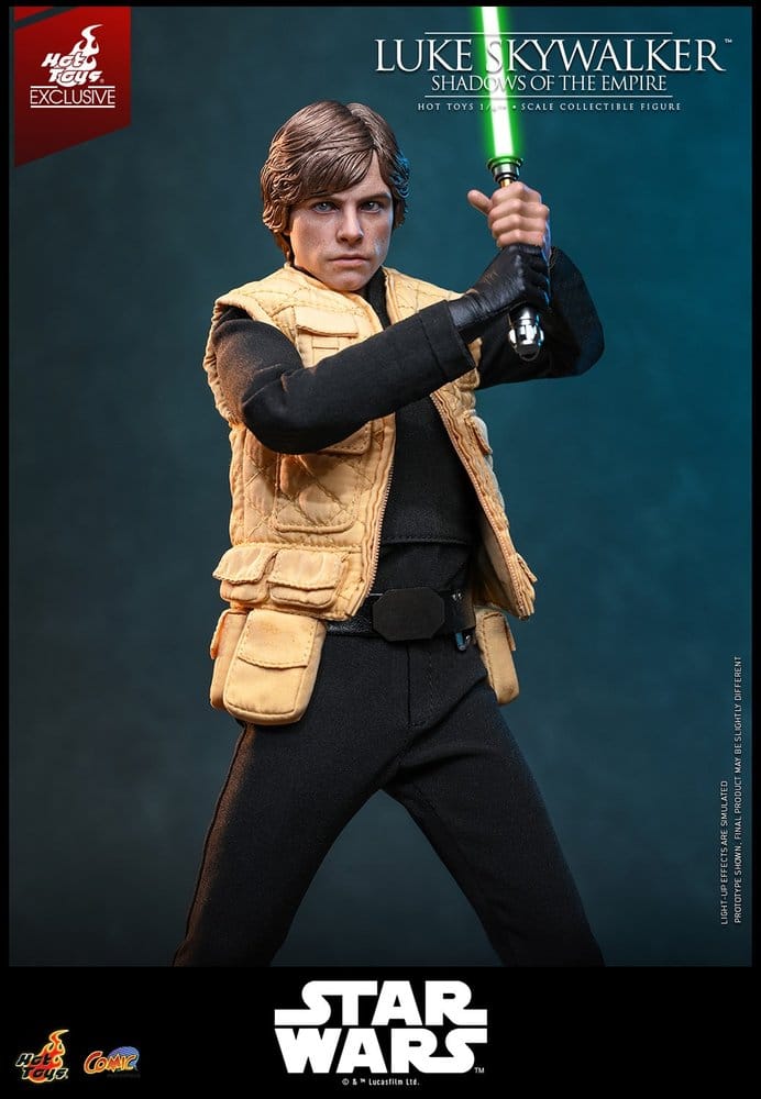 Star Wars Comic Masterpiece Figura 1/6 Luke Skywalker (Shadows Of The Empire) (Hot Toys Exclusive) 28 cm