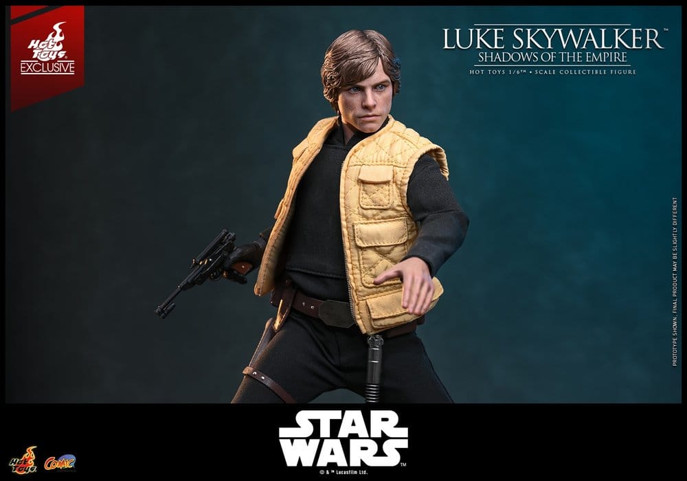 Star Wars Comic Masterpiece Figura 1/6 Luke Skywalker (Shadows Of The Empire) (Hot Toys Exclusive) 28 cm