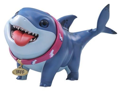 Marvel Rivals Videogame Masterpiece Series Figura de acción Jeff the Land Shark 11 cm
