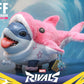 Marvel Rivals Videogame Masterpiece Series Figura de acción Jeff the Land Shark (Deluxe Version) 11 cm
