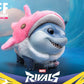 Marvel Rivals Videogame Masterpiece Series Figura de acción Jeff the Land Shark (Deluxe Version) 11 cm