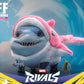 Marvel Rivals Videogame Masterpiece Series Figura de acción Jeff the Land Shark (Deluxe Version) 11 cm