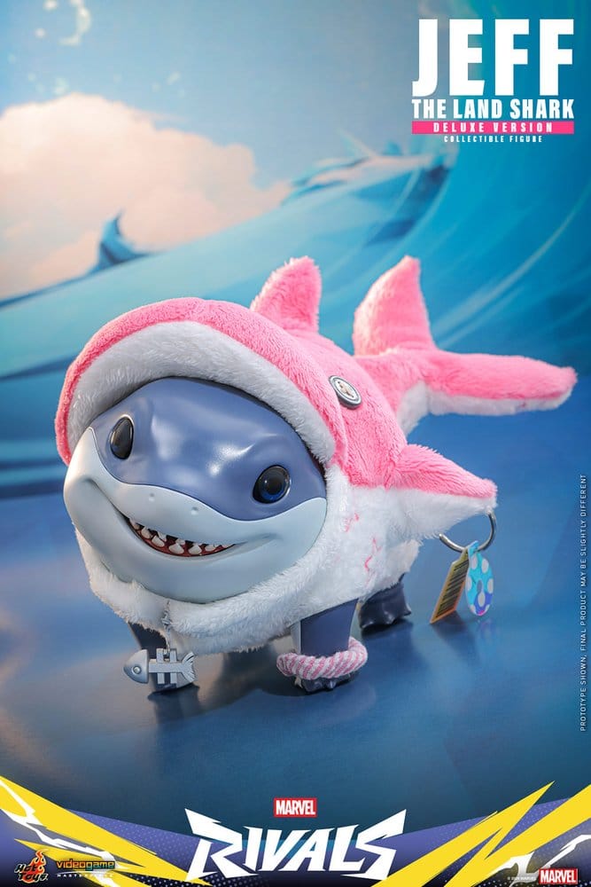 Marvel Rivals Videogame Masterpiece Series Figura de acción Jeff the Land Shark (Deluxe Version) 11 cm