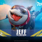Marvel Rivals Videogame Masterpiece Series Figura de acción Jeff the Land Shark 11 cm
