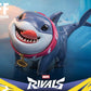 Marvel Rivals Videogame Masterpiece Series Figura de acción Jeff the Land Shark 11 cm