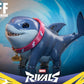 Marvel Rivals Videogame Masterpiece Series Figura de acción Jeff the Land Shark 11 cm