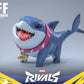 Marvel Rivals Videogame Masterpiece Series Figura de acción Jeff the Land Shark 11 cm