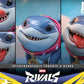 Marvel Rivals Videogame Masterpiece Series Figura de acción Jeff the Land Shark 11 cm