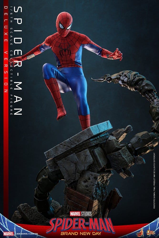 Marvel Spider-Man: Brand New Day Figura 1/6 Spider-Man (Versión Deluxe) 29 cm