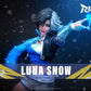 Marvel Rivals Videogame Masterpiece Figura 1/6 Luna Snow 28 cm