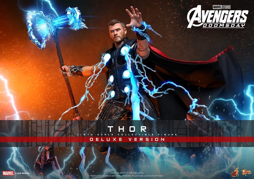 Vengadores: Doomsday Movie Masterpiece Figura 1/6 Thor (Deluxe Version) 32 cm