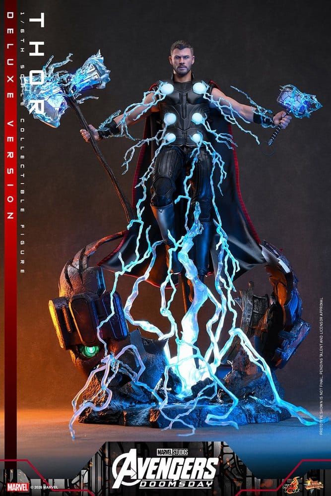 Vengadores: Doomsday Movie Masterpiece Figura 1/6 Thor (Deluxe Version) 32 cm