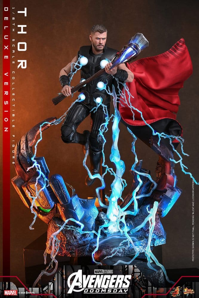 Vengadores: Doomsday Movie Masterpiece Figura 1/6 Thor (Deluxe Version) 32 cm