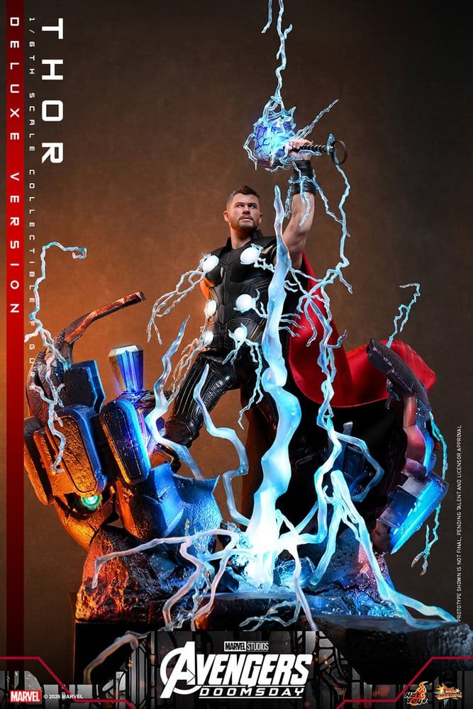 Vengadores: Doomsday Movie Masterpiece Figura 1/6 Thor (Deluxe Version) 32 cm