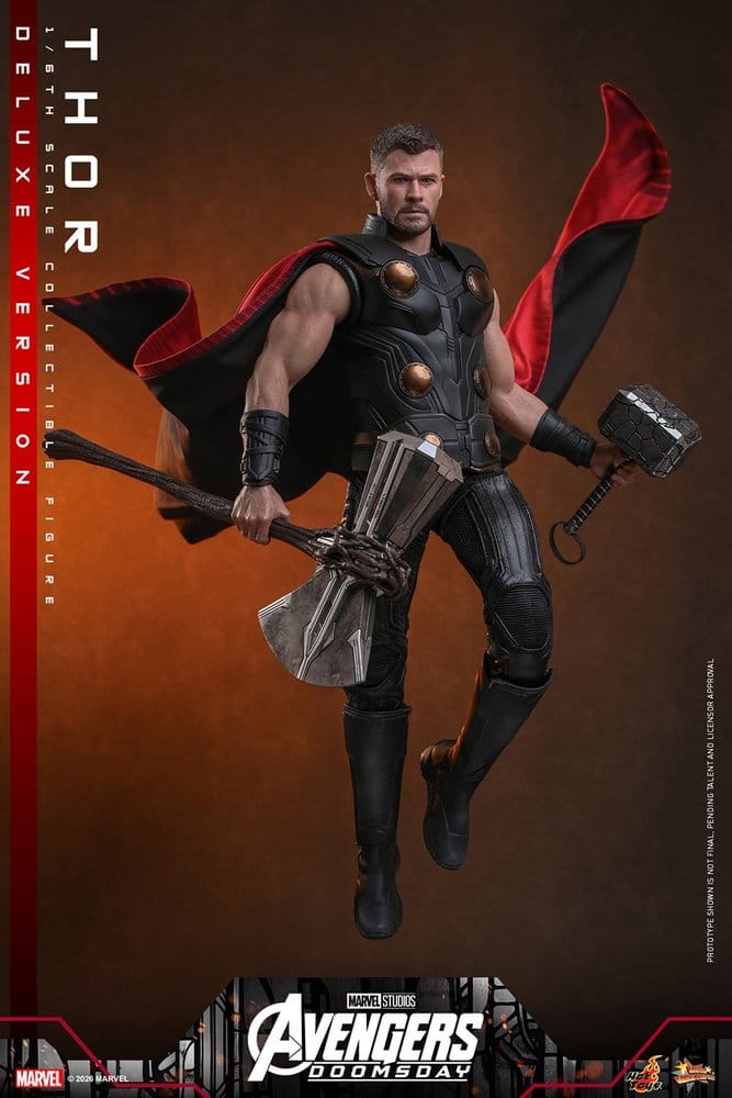 Vengadores: Doomsday Movie Masterpiece Figura 1/6 Thor (Deluxe Version) 32 cm