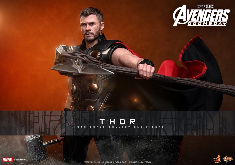 Vengadores: Doomsday Movie Masterpiece Figura 1/6 Thor 32 cm