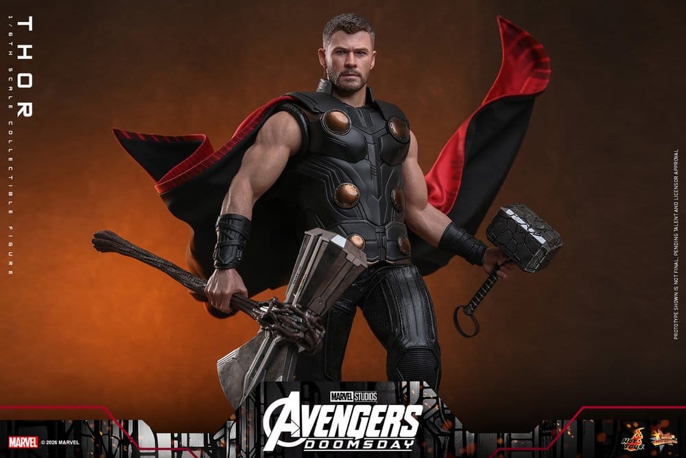 Vengadores: Doomsday Movie Masterpiece Figura 1/6 Thor 32 cm