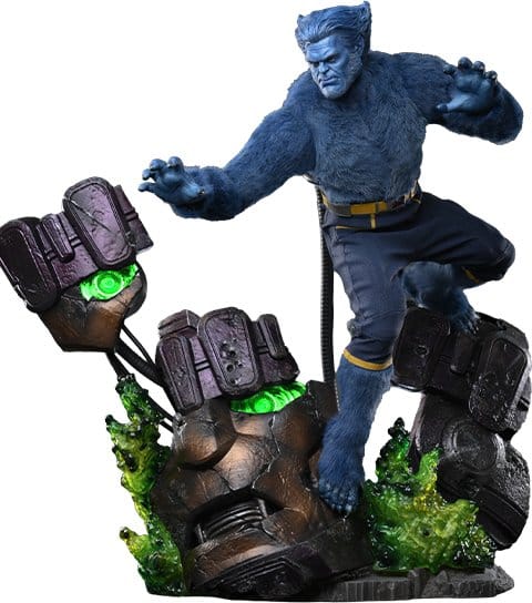 Marvel X-Men Movie Masterpiece Figura 1/6 Beast (Deluxe Version) 33 cm