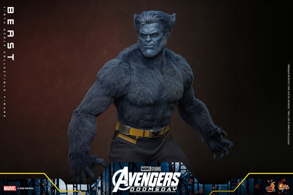Marvel X-Men Movie Masterpiece Figura 1/6 Beast (Collector Edition) 33 cm