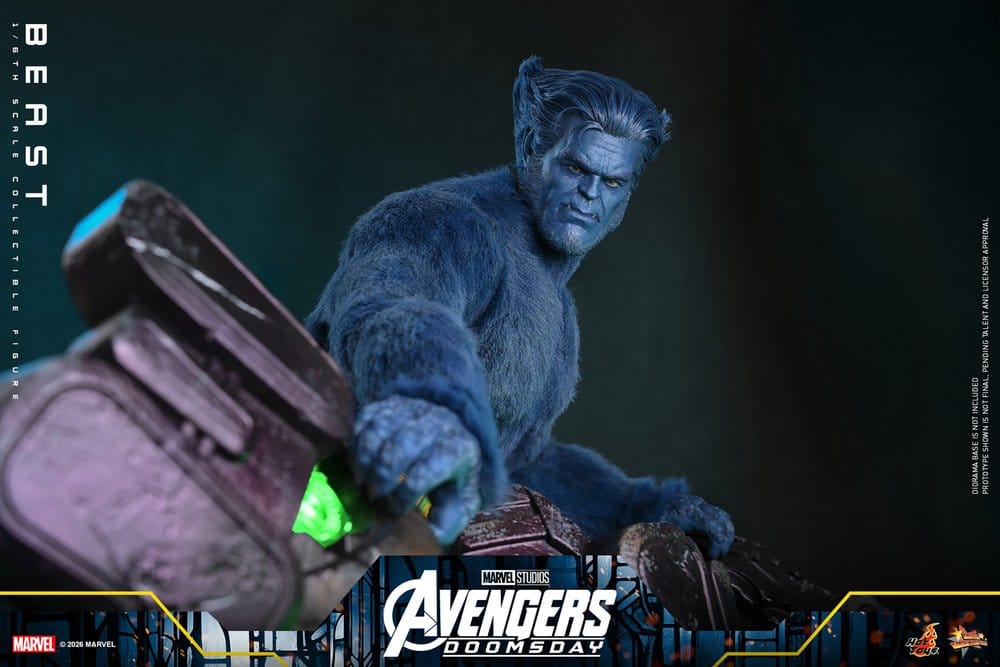Marvel X-Men Movie Masterpiece Figura 1/6 Beast (Collector Edition) 33 cm