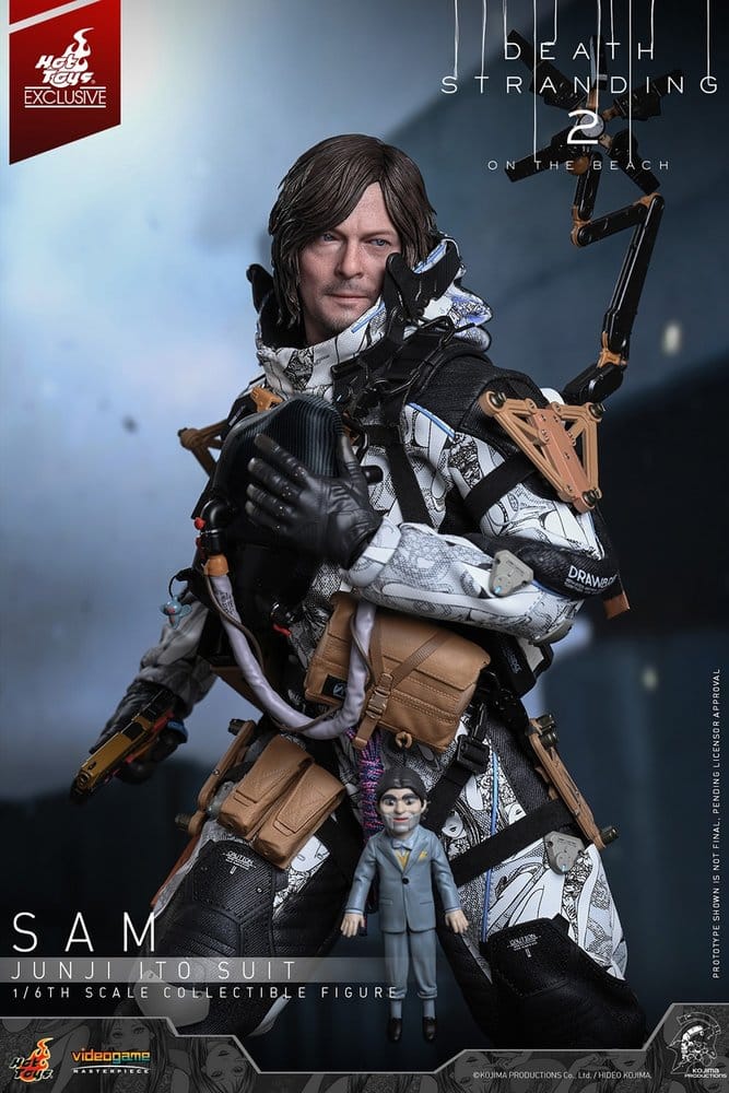Death Stranding Figura 1/6 Sam Porter Bridges (Junji Ito Suit) heo exclusive 31 cm