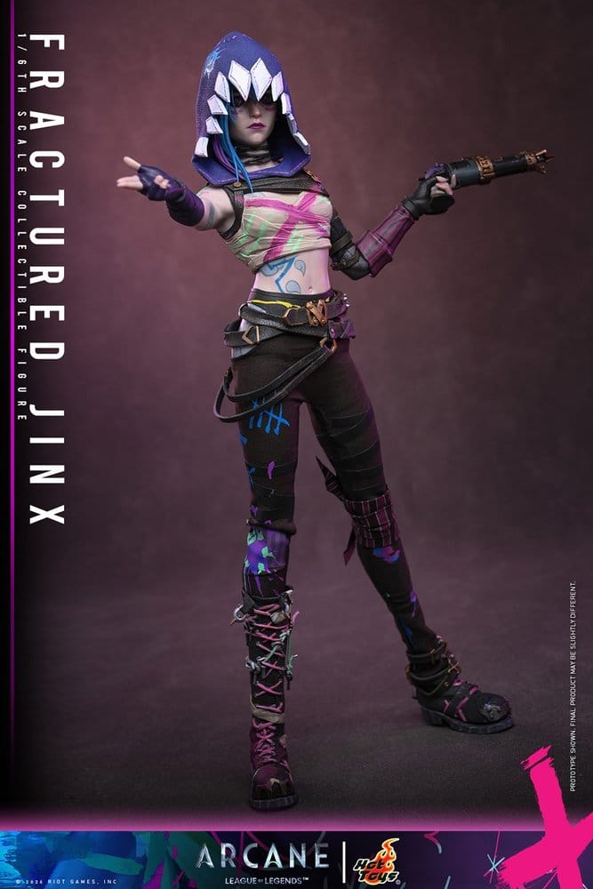 Arcane Figura 1/6 Fractured Jinx 28 cm