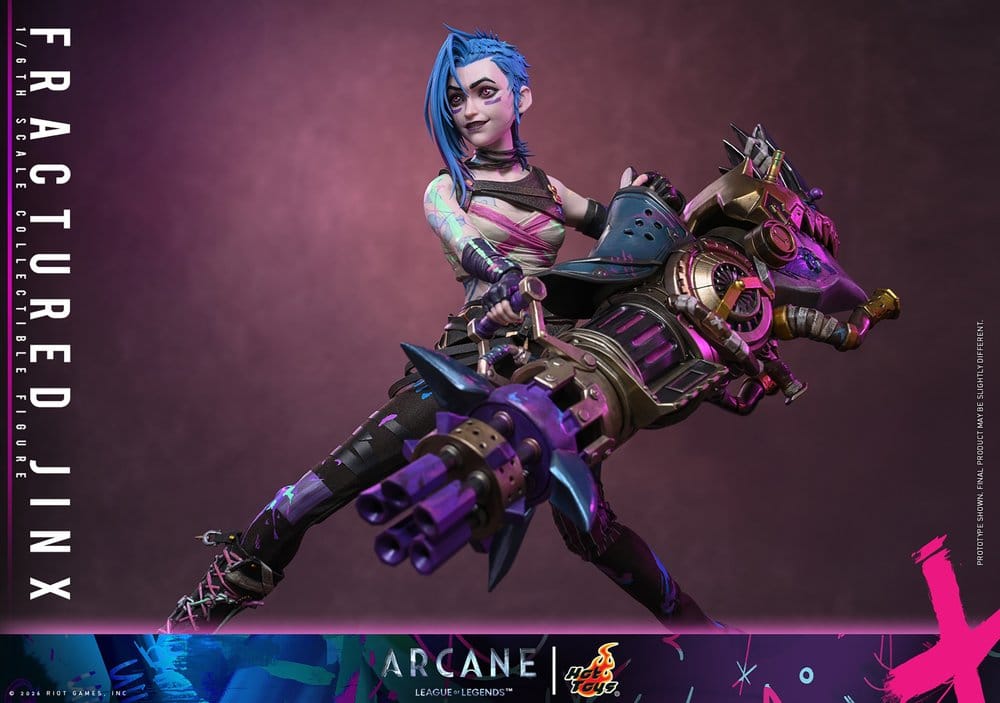 Arcane Figura 1/6 Fractured Jinx 28 cm