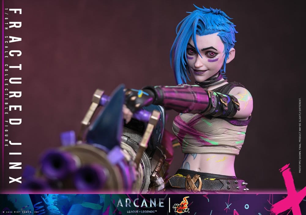 Arcane Figura 1/6 Fractured Jinx 28 cm