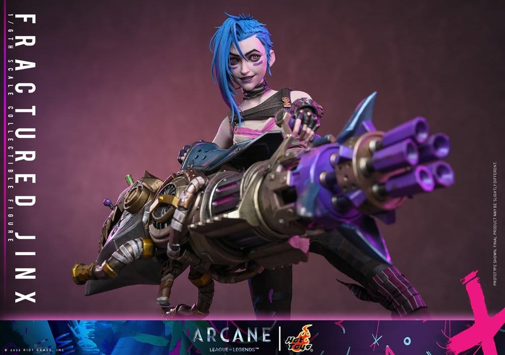 Arcane Figura 1/6 Fractured Jinx 28 cm