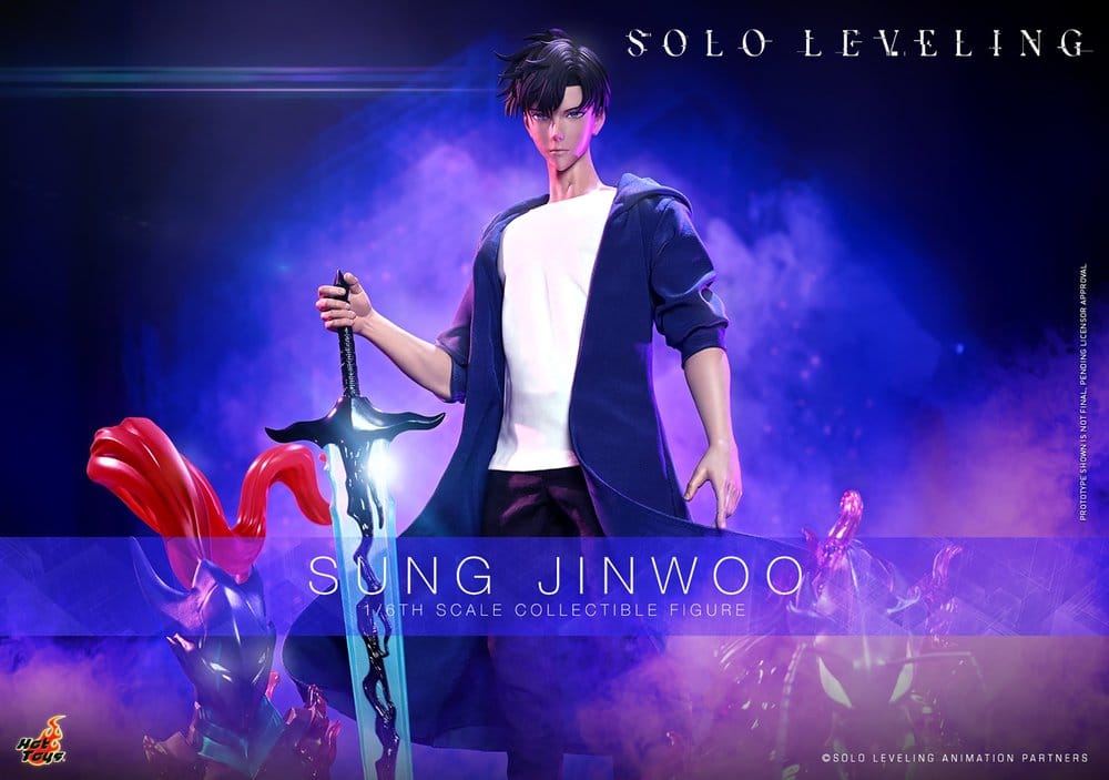 Solo Leveling Figura 1/6 Sung Jinwoo 32 cm